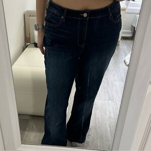 soho curvy bootcut jeans